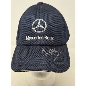 VINTAGE MERCEDES BENZ RACING SAN JOSE 2005 CHAMP CAR MESH HAT CAP BLUE SIGNED